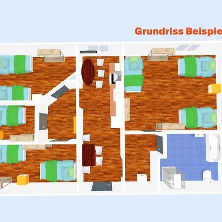 Апартаменты Dkn - Ihr Zuhause Auf Zeit In - Vollmoebliert - Waschmaschine - Wlan - Naehe Hauptbahnhof