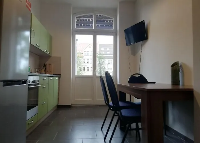 Apartament Dkn - Ihr Zuhause Auf Zeit In - Vollmoebliert - Waschmaschine - Wlan - Naehe Hauptbahnhof Lipsk